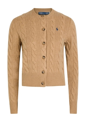 Polo Ralph Lauren cable-knit buttoned cardigan - Neutrals