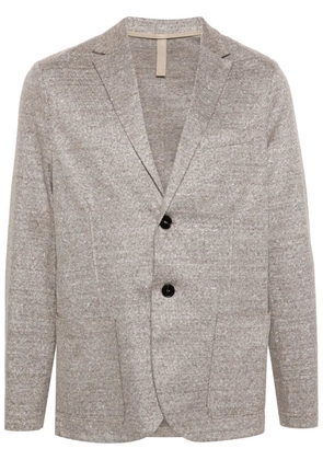 Harris Wharf London single-breasted knitted blazer - Brown