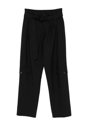 Brunello Cucinelli belted cargo pants - Black