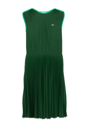 Lacoste sleeveless pleated dress - Green