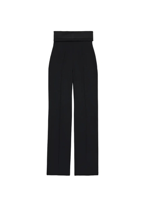 Alexander McQueen wide-band trousers - Black