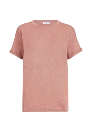 Brunello Cucinelli short-sleeves T-shirt - Pink