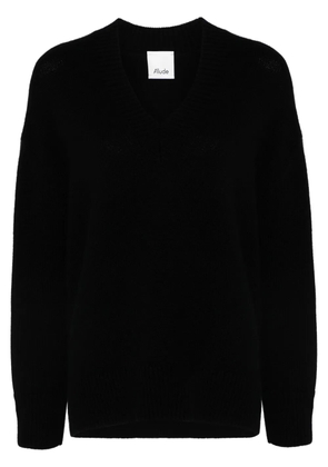 Allude cashmere sweater - Black