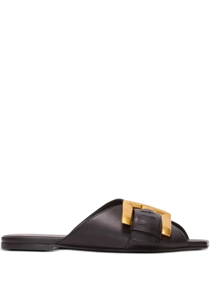 Balmain Anthem sandals - Black