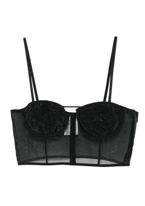 Cecilie Bahnsen Anya bustier top - Black