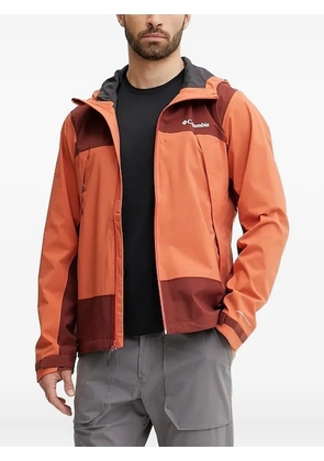 Columbia Boulder logo-print jackets - Orange