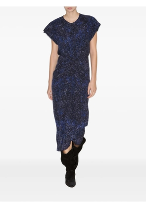 ISABEL MARANT Terena sequin-embellished twisted dress - Blue