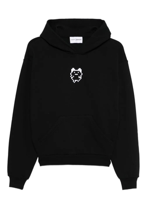 Coperni x Tamagotchi logo-print hoodie - Black