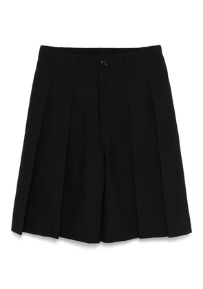 SONGZIO Gather pleats shorts - Black
