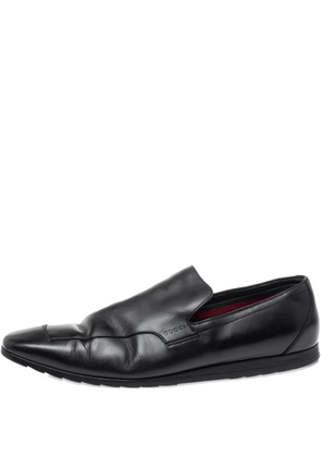 Gucci Pre-Owned 2024 leather loafers - Black
