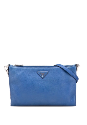 Prada Pre-Owned 2010-2025 Vitello Daino crossbody bag - Blue