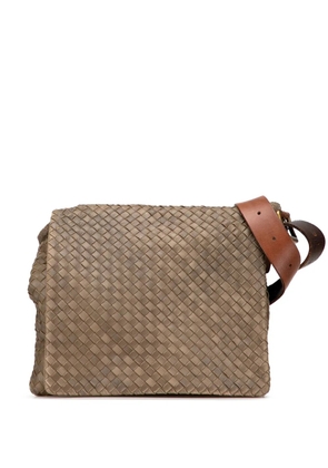 Bottega Veneta Pre-Owned 2007 Nappa Intrecciato Messenger Bag crossbody bag - Brown