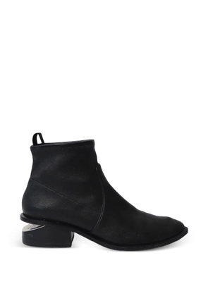 Pre-Owned Alexander Wang Kori cutout-detail leather boots - Black