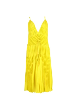 Haider Ackermann V-neck dress - Yellow
