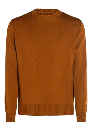 Altea round-neck wool sweater - Orange