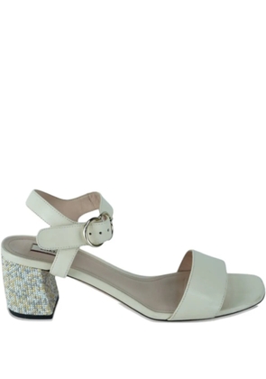 Bally 65mm leather heeled sandals - Neutrals
