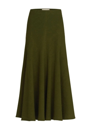 Silvia Tcherassi Gilda flared midi skirt - Green