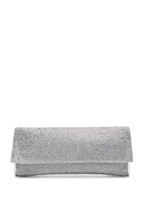 Benedetta Bruzziches Kate rhinestoned clutch - Silver