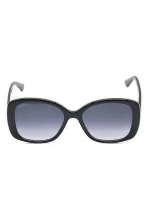 Gucci Pre-Owned 2020s logo-detail sunglasses - Black