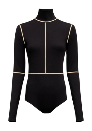 MM6 Maison Margiela long-sleeved bodysuit - Black