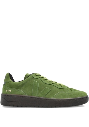 VEJA V-90 suede sneakers - Green