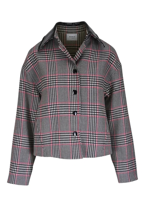 Akris Punto plaid-pattern jacket - Black