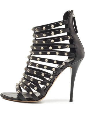Giuseppe Zanotti Vintage pre-owned 110mm spike-stud sandals - Black