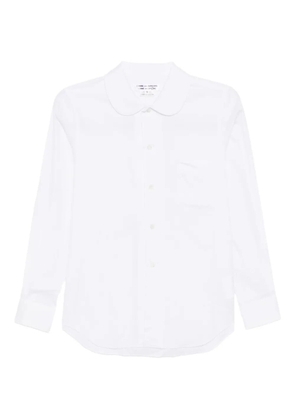 Comme Des Garçons Comme Des Garçons round-collar shirt - White