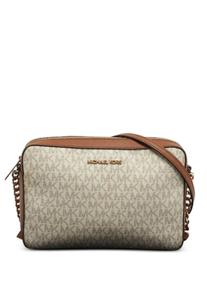 Michael Kors Vintage signature crossbody bag - Neutrals