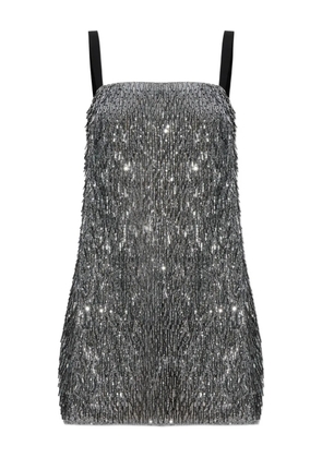 Dolce & Gabbana beaded strap dress - Grey