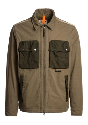 Parajumpers Type -C flap-pocket zip-front jacket - Brown