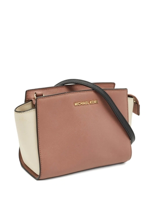 Michael Michael Kors logo-lettering cross body bag - Pink