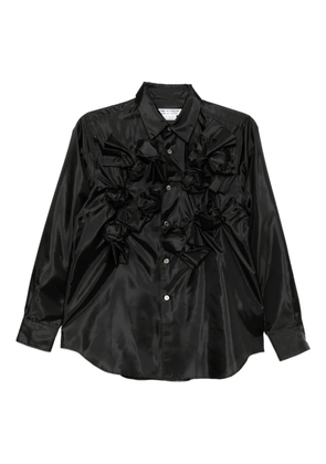 Comme Des Garçons Comme Des Garçons knotted shirt - Black