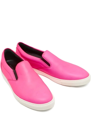 DSQUARED2 pre-owned leather sneakers - Pink