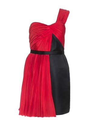 Jason Wu one-shoulder silk dress - Red