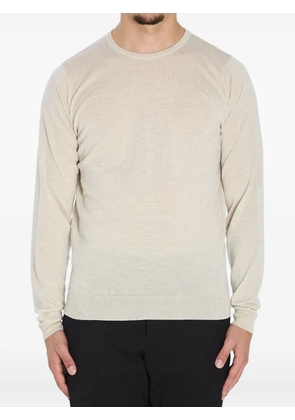 John Smedley Lundy crew-neck sweater - Neutrals