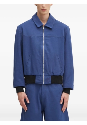 Sky High Farm zip bomber jacket - Blue
