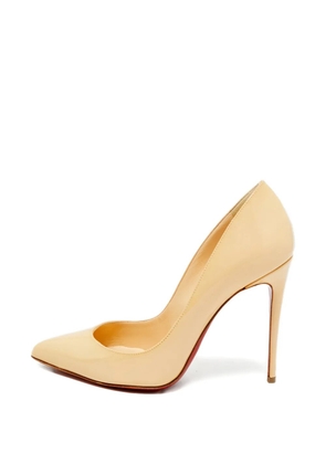 Christian Louboutin Pre-Owned So Kate pointed pumps - Neutrals