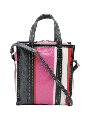 Balenciaga Pre-Owned 2018 XS Lambskin Bazar Shopper satchel - Pink