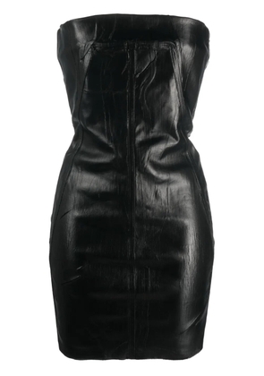 Rick Owens Bustier strapless minidress - Black