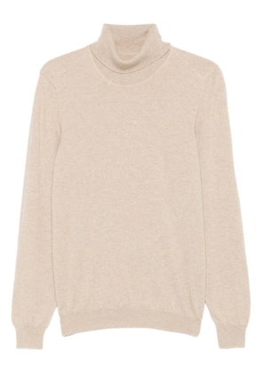 Fedeli turtleneck cashmere sweater - Neutrals