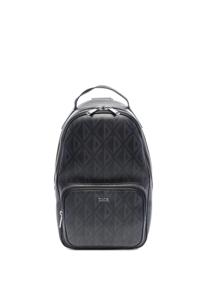 Christian Dior Pre-Owned 2010 diamond rider sling bag - Black