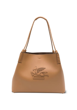 ETRO braided-handle shoulder bag - Neutrals