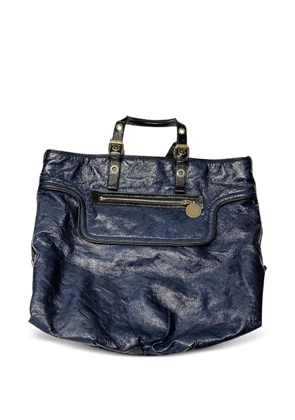 Stella McCartney Pre-Owned faux-leather tote bag - Blue