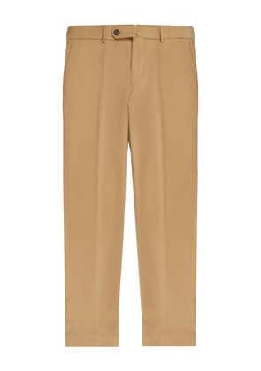 Incotex flat-front trousers - Neutrals