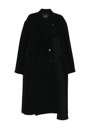 SONGZIO Bias double-breasted coat - Black