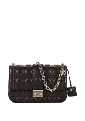 Christian Dior Pre-Owned 2010s quilted chain bag - Black