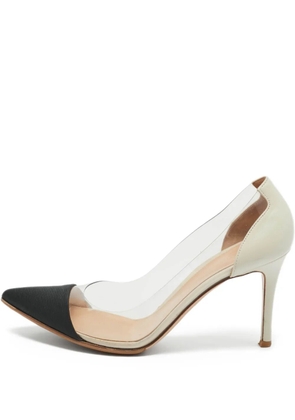 Gianvito Rossi Plexi pumps - White