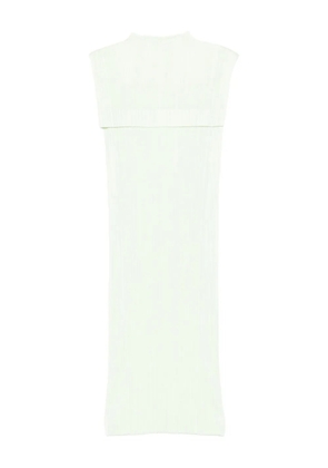 Pleats Please Issey Miyake mock-neck midi dress - Black