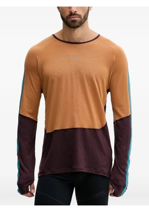 icebreaker colour-block skiwear - Brown